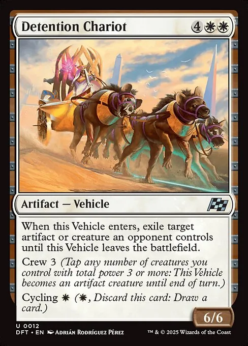 Detention Chariot 012/291