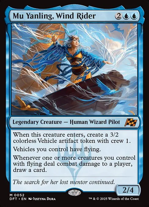 Mu Yanling, Wind Rider 052/291