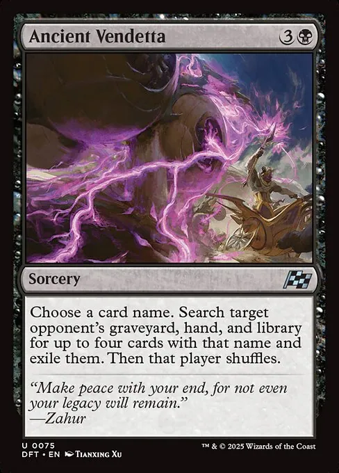 Ancient Vendetta 075/291