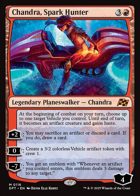 Chandra, Spark Hunter 116/291