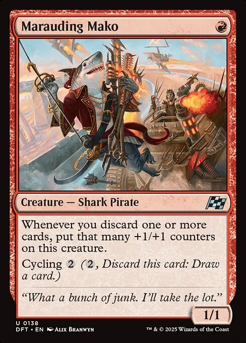 Marauding Mako 138/291