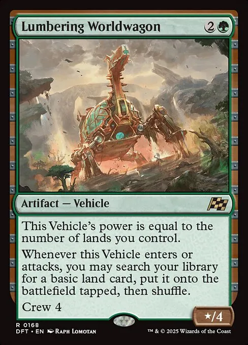 Lumbering Worldwagon 168/291