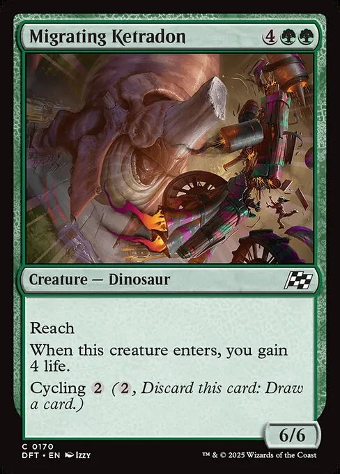 Migrating Ketradon 170/291
