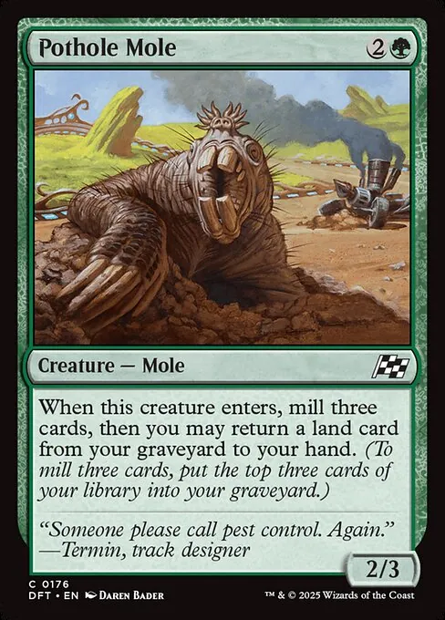 Pothole Mole 176/291