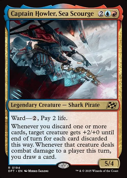 Captain Howler, Sea Scourge 194/291