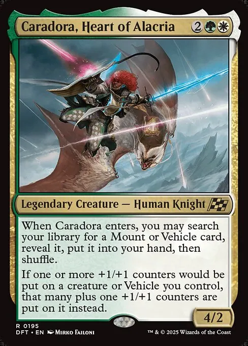 Caradora, Heart of Alacria 195/291