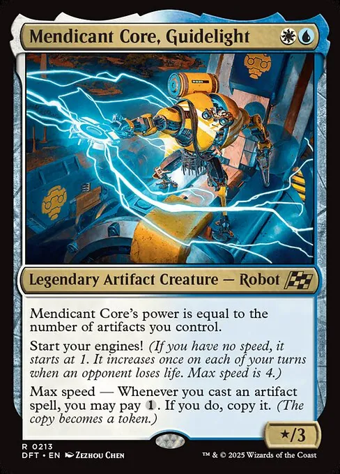Mendicant Core, Guidelight 213/291