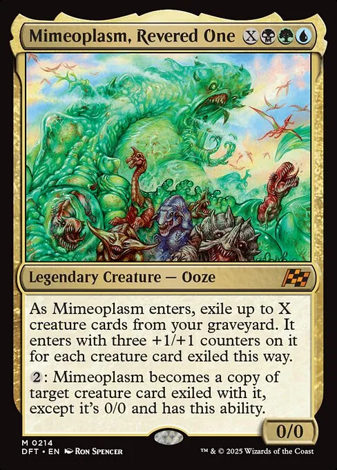 Mimeoplasm, Revered One 214/291