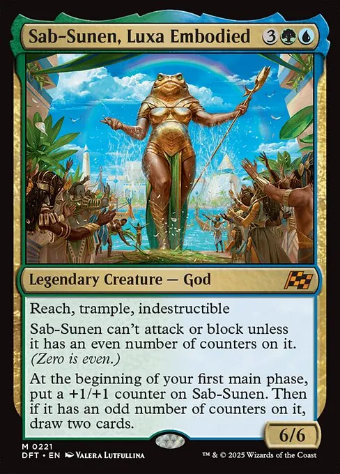 Sab-Sunen, Luxa Embodied 221/291