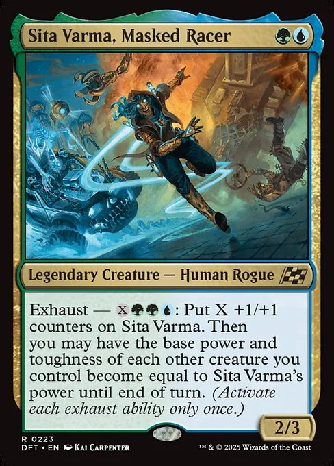 Sita Varma, Masked Racer 223/291