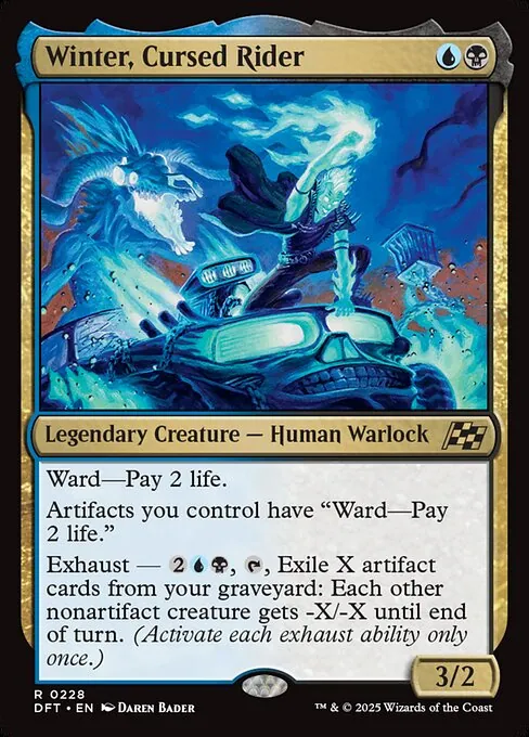 Winter, Cursed Rider 228/291