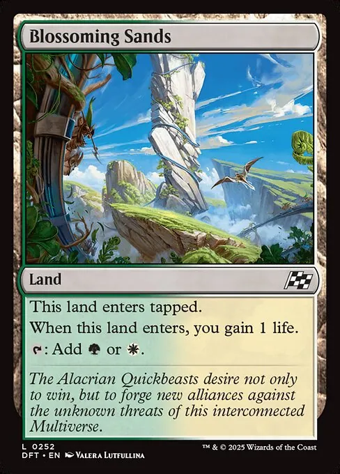 Blossoming Sands 252/291