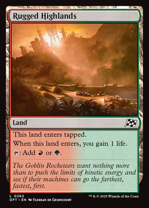 Rugged Highlands 262/291