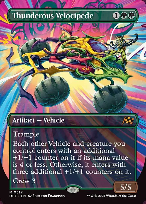 Thunderous Velocipede 317/291