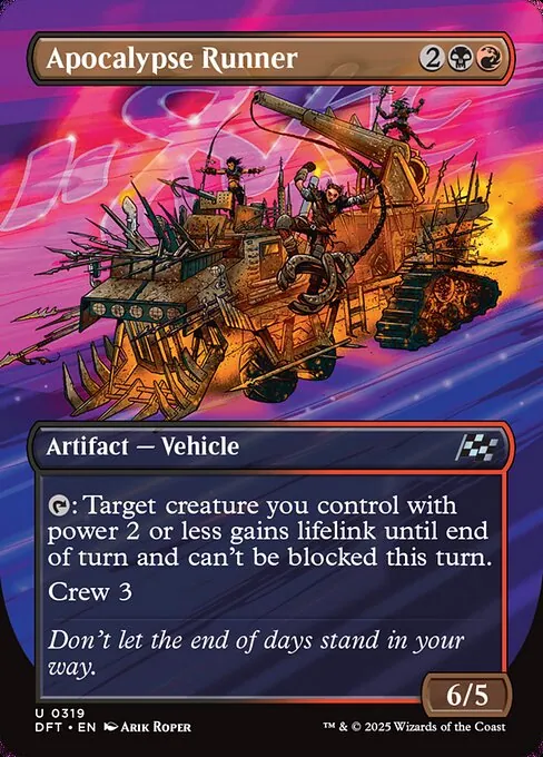 Apocalypse Runner 319/291