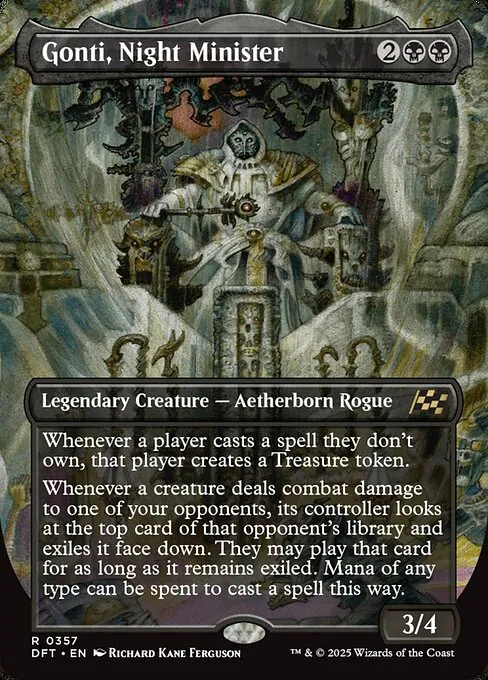 Gonti, Night Minister 357/291