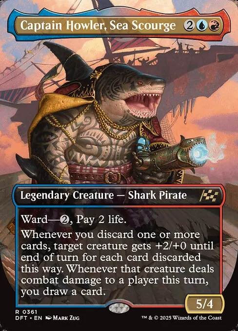 Captain Howler, Sea Scourge 361/291