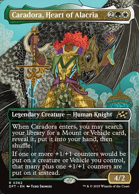 Caradora, Heart of Alacria 362/291