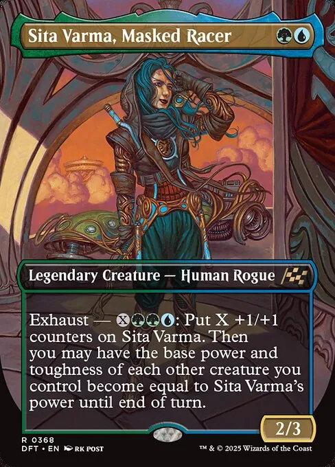 Sita Varma, Masked Racer 368/291