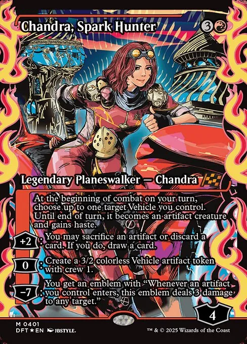 Chandra, Spark Hunter 401/291