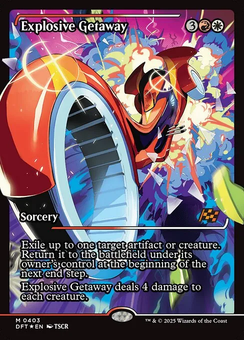 Explosive Getaway 403/291