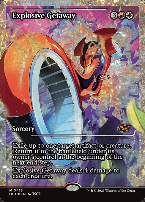 Explosive Getaway 413/291