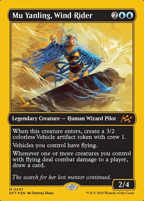 Mu Yanling, Wind Rider 437/291