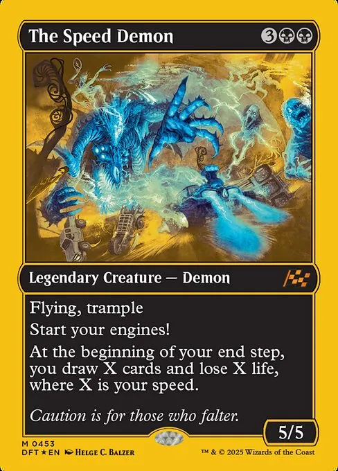 The Speed Demon 453/291