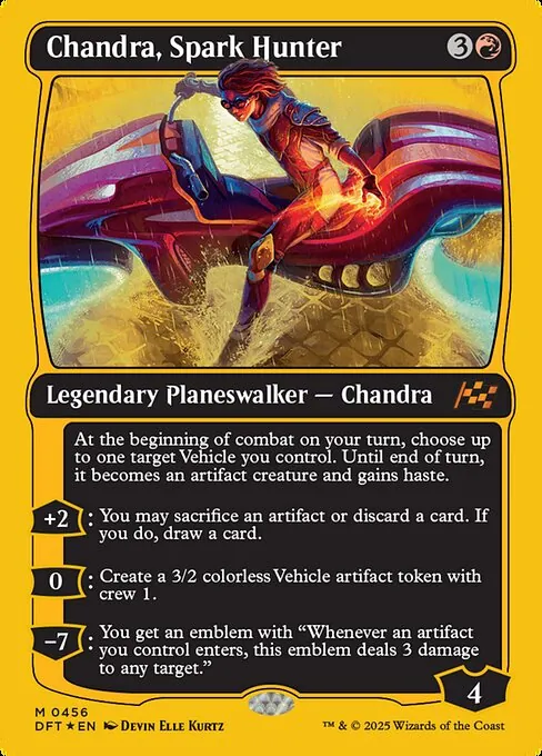 Chandra, Spark Hunter 456/291