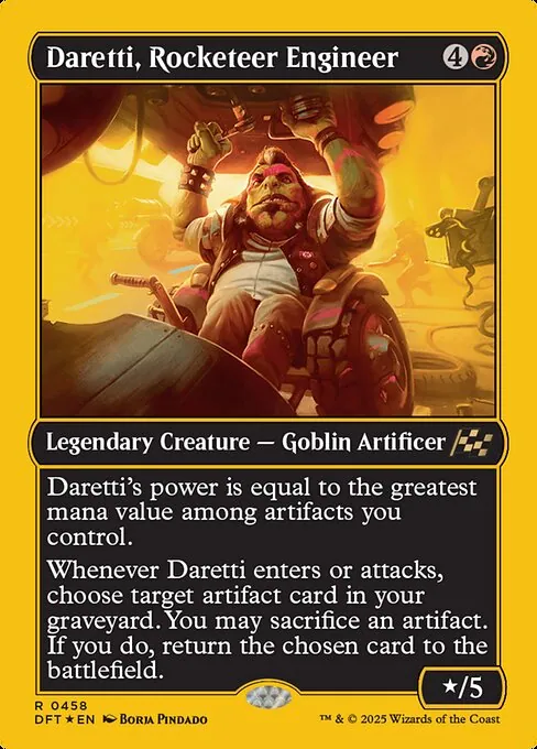 Daretti, Rocketeer Engineer 458/291