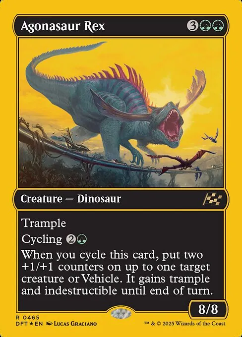 Agonasaur Rex 465/291
