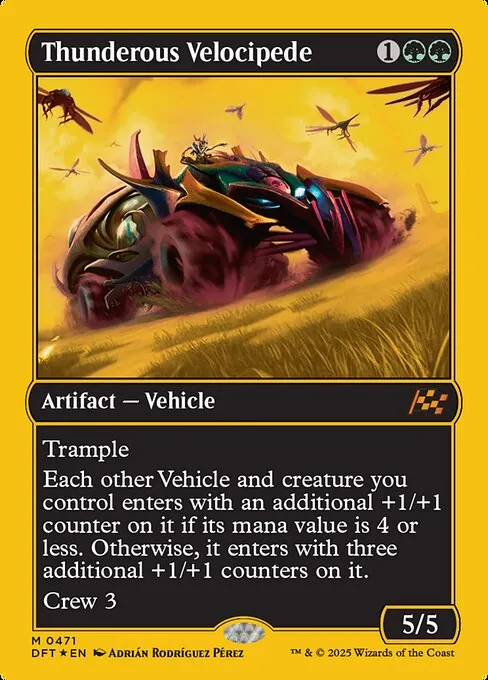 Thunderous Velocipede 471/291