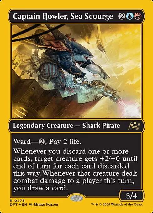 Captain Howler, Sea Scourge 475/291