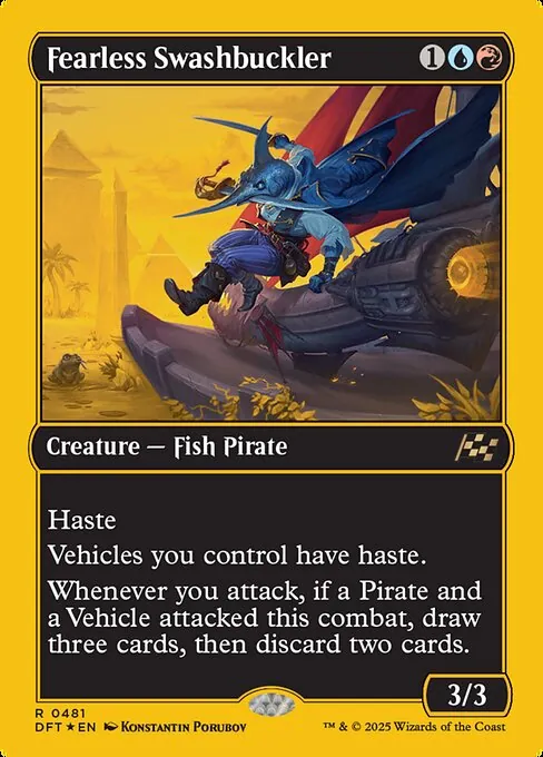 Fearless Swashbuckler 481/291
