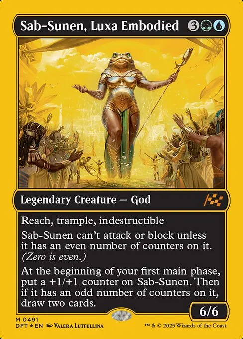 Sab-Sunen, Luxa Embodied 491/291