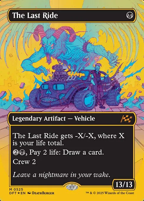 The Last Ride 525/291
