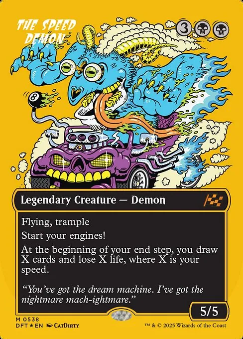 The Speed Demon 538/291