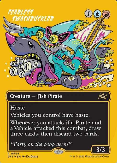 Fearless Swashbuckler 545/291