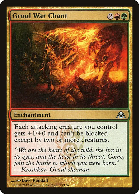 Gruul War Chant 075/156