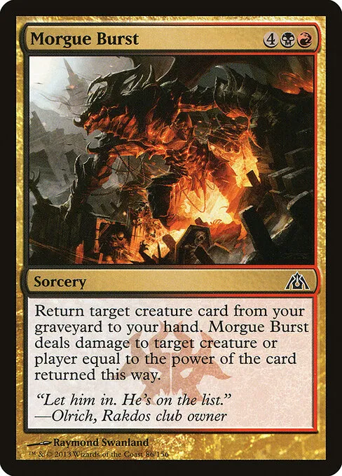 Morgue Burst 086/156
