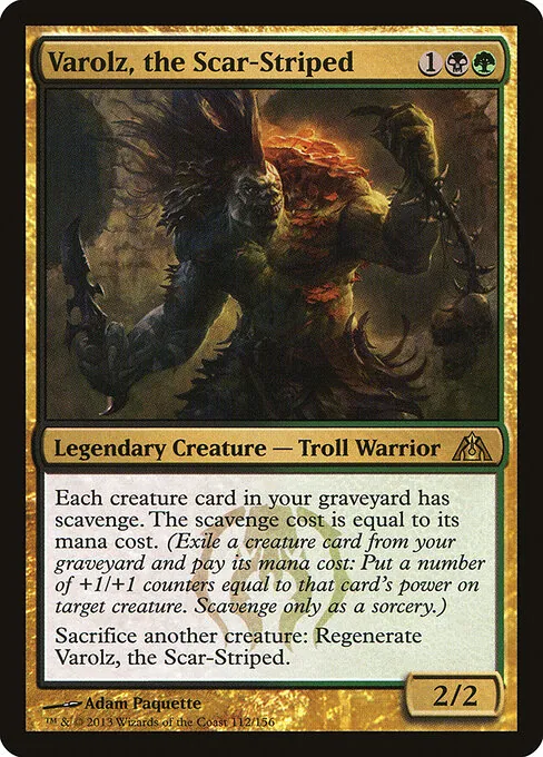 Varolz, the Scar-Striped 112/156