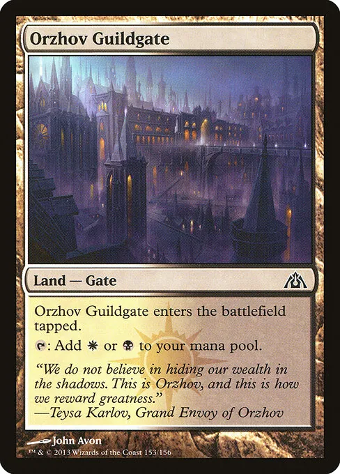 Orzhov Guildgate 153/156