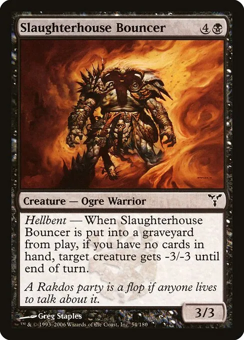 Slaughterhouse Bouncer 054/180