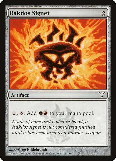 Rakdos Signet 165/180