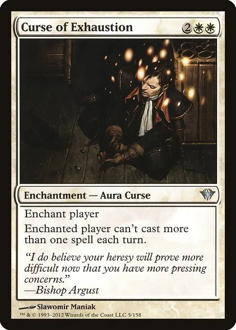 Curse of Exhaustion 005/158