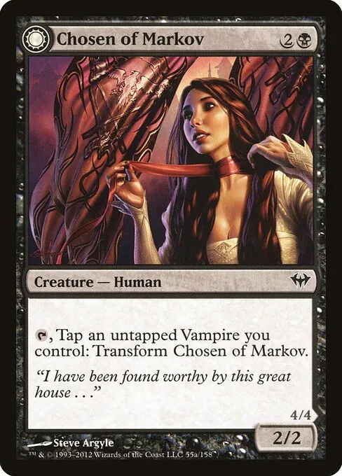 Chosen of Markov // Markov's Servant 055/158