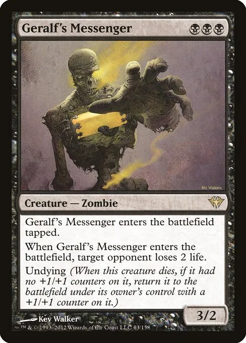 Geralf's Messenger 063/158