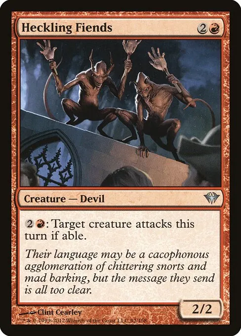 Heckling Fiends 092/158