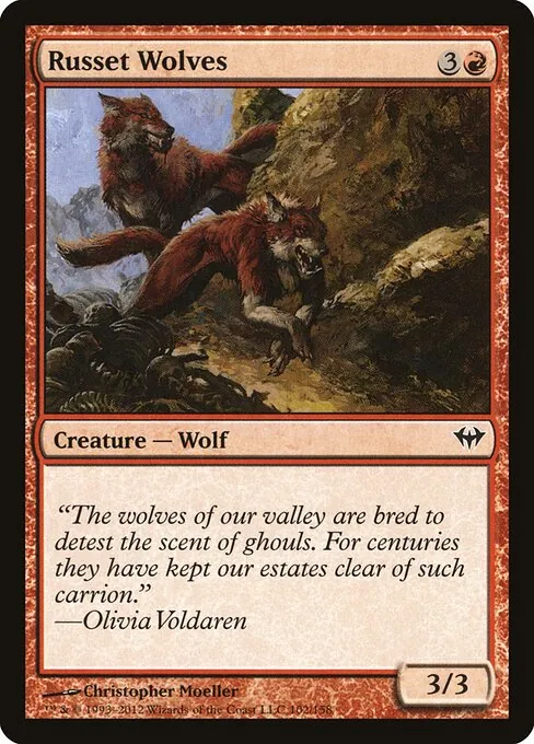 Russet Wolves 102/158