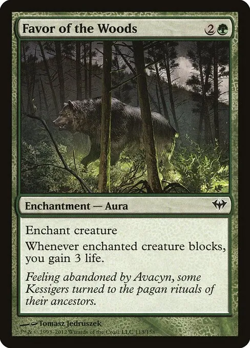 Favor of the Woods 113/158
